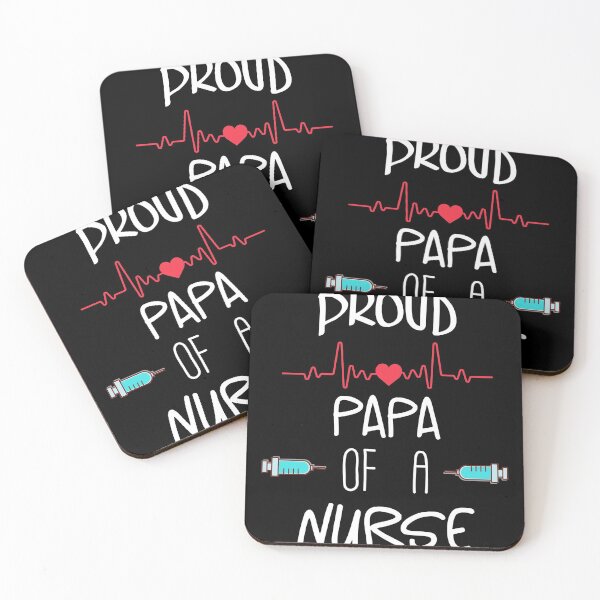 Item preview, Proud Papa Of A Nurse designed and sold by Hamadax.