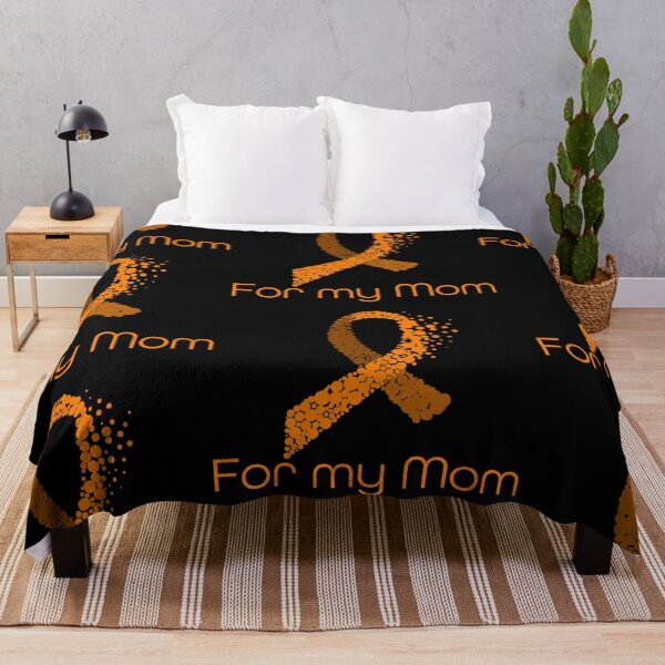 Item preview, Multiple Sclerosis (MS) awareness ribbon - I'm supporting you my lovely mom designed and sold by MustaFighter.