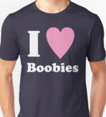 I Heart Boobies Unisex T-Shirt
