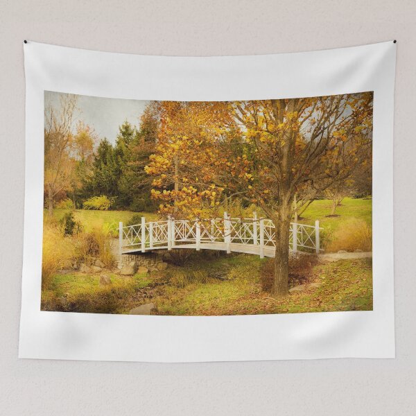 Item preview, Autumn - Paradise bridge designed and sold by Mike Savad Photography.