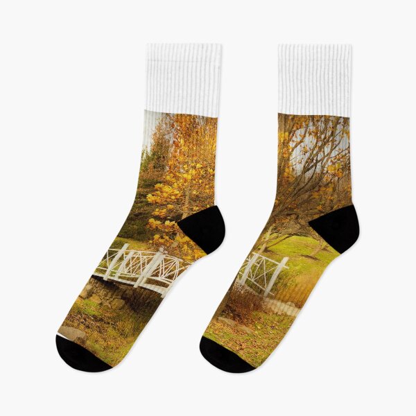 Item preview, Autumn - Paradise bridge designed and sold by Mike Savad Photography.