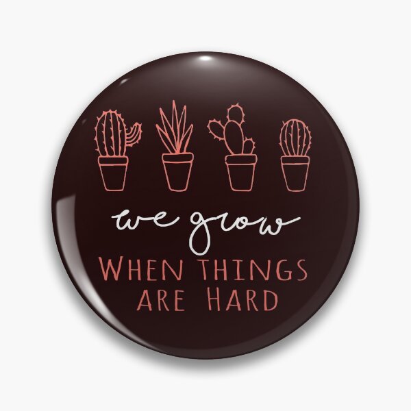 Item preview, Cactus Lover Philosophy Grow Hard Gift Design designed and sold by LGamble12345.