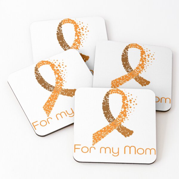 Item preview, Mask of Multiple Sclerosis (MS) awareness ribbon - I'm supporting you my lovely mom designed and sold by MustaFighter.