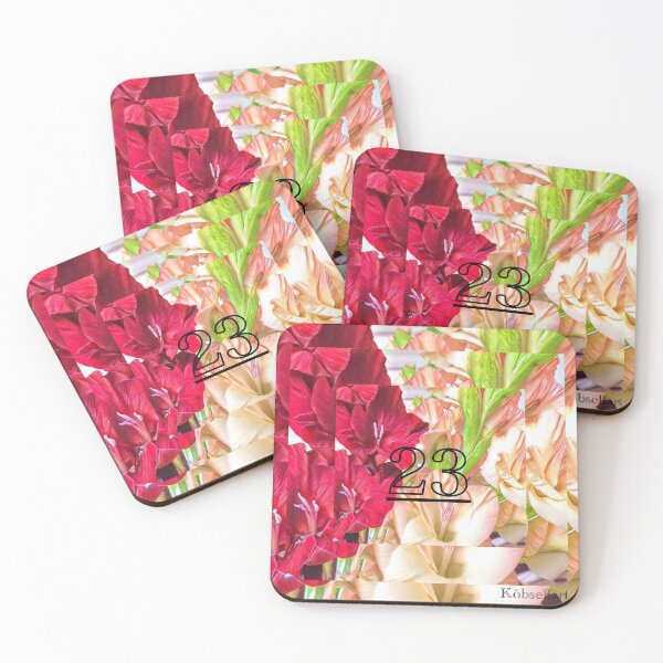 Item preview, Favorite number 23 and flowers designed and sold by KoebsellArt.