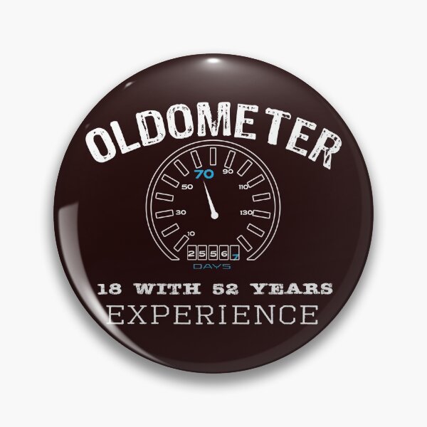 Item preview, Top Funny Oldometer 70th Birthday Gift Design for Men designed and sold by LGamble12345.