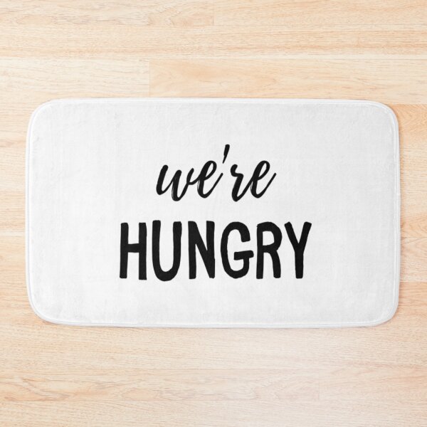 Item preview, We're Hungry designed and sold by CatMonkStudios.