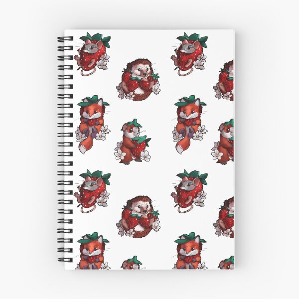Item preview, Strawberry animals - plate number 1 designed and sold by Madeleine-inked.