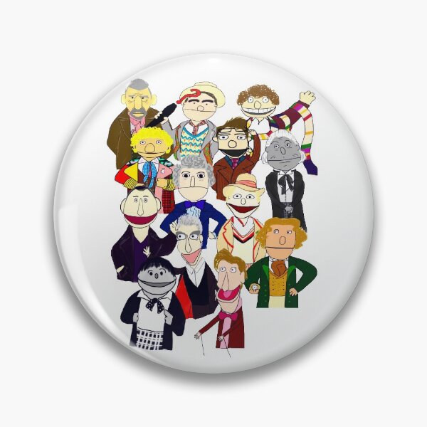 Item preview, Twelve Doctors Plus the War Doctor Muppet Style designed and sold by Qooze.
