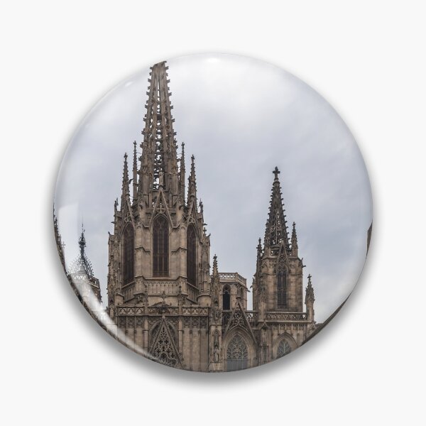 Item preview, Facade of Barcelona Cathedral designed and sold by lena-maximova.