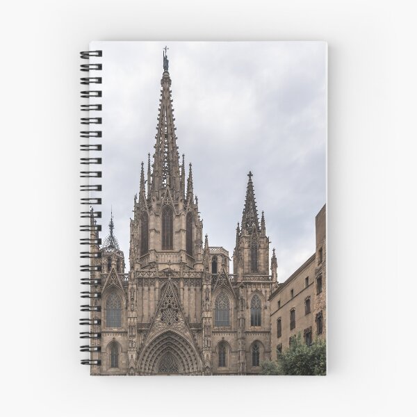 Item preview, Facade of Barcelona Cathedral designed and sold by lena-maximova.