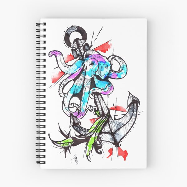 Item preview, La Pieuvre - Inked designed and sold by MareveDesign.