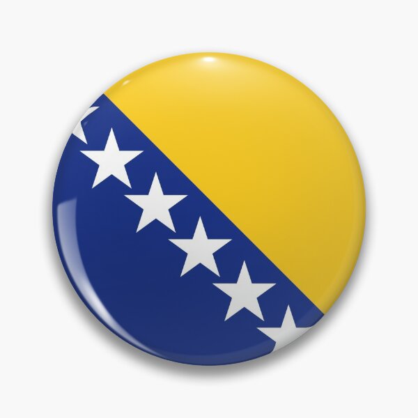 Aperçu de l'œuvre Drapeau de la Bosnie-Herzégovine créée et vendue par Flags & Cie.