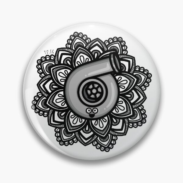 Item preview, Cutest Turbo - Mandala 3 designed and sold by TswizzleEG.