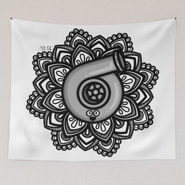 Item preview, Cutest Turbo - Mandala 3 designed and sold by TswizzleEG.