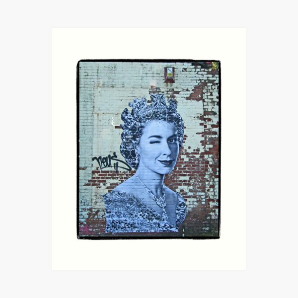 The Queen by Prefab 77 Art Print