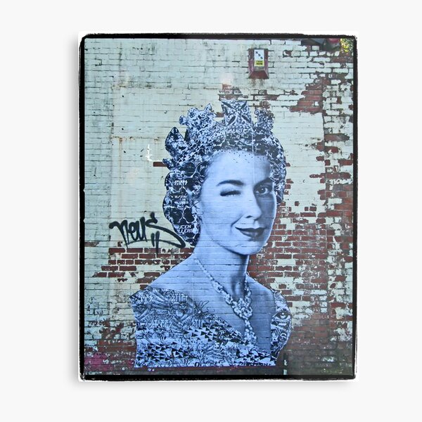 The Queen by Prefab 77 Metal Print