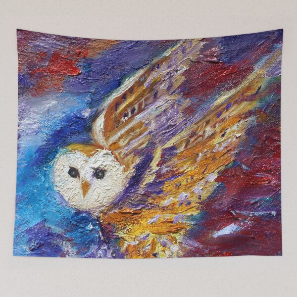 Item preview,  Sunset Owl designed and sold by Tanya Zevallos.