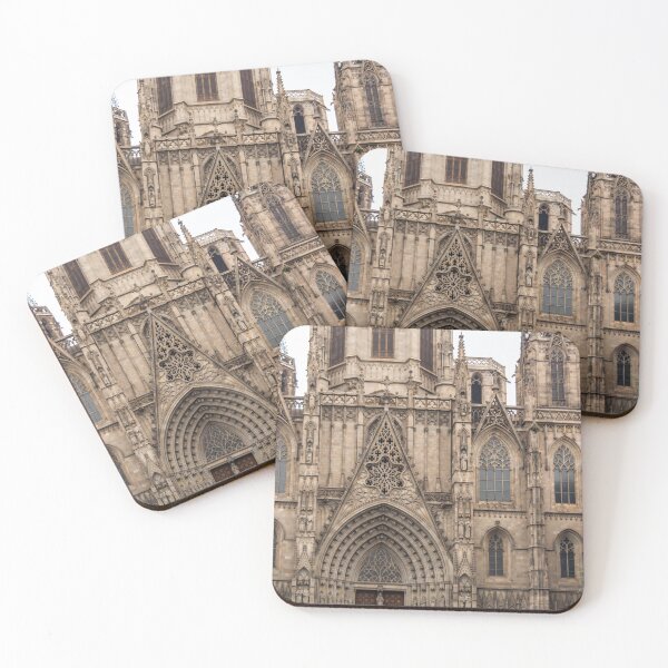 Item preview, Facade of Barcelona Cathedral designed and sold by lena-maximova.