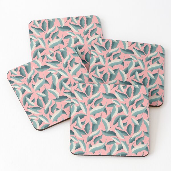 Item preview, Pastel leaves designed and sold by mpatterns.