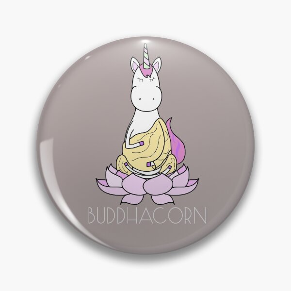 Item preview, Buddhacorn Meditating Unicorn Monk in Lotus Yoga T-Shirt designed and sold by cosfrog.