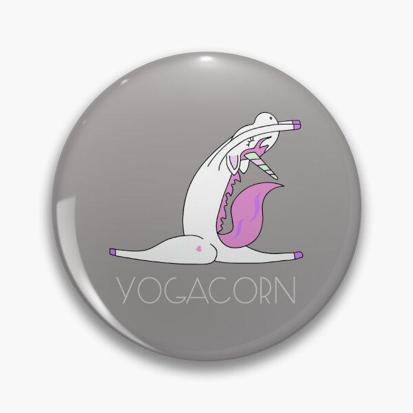 Item preview, Yogacorn Yoga Unicorn Monkey Pose Funny T-Shirt designed and sold by cosfrog.