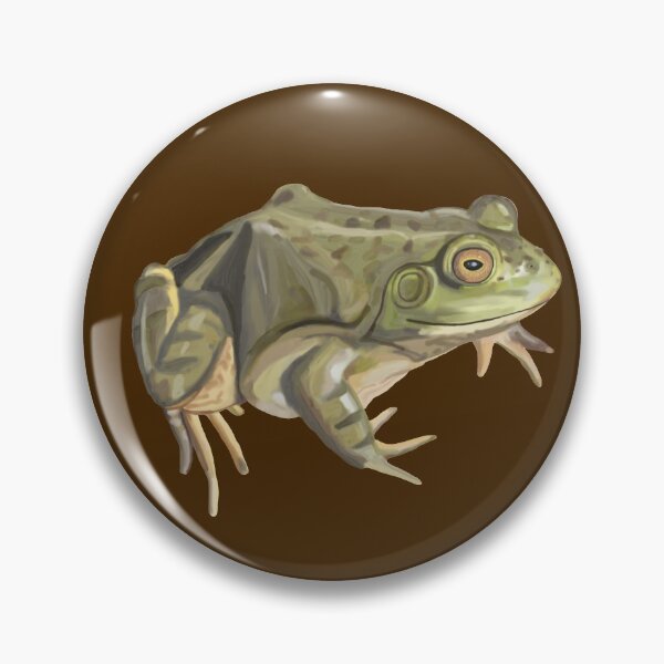 Item preview, American Bullfrog Watercolor designed and sold by Deborah Camp.