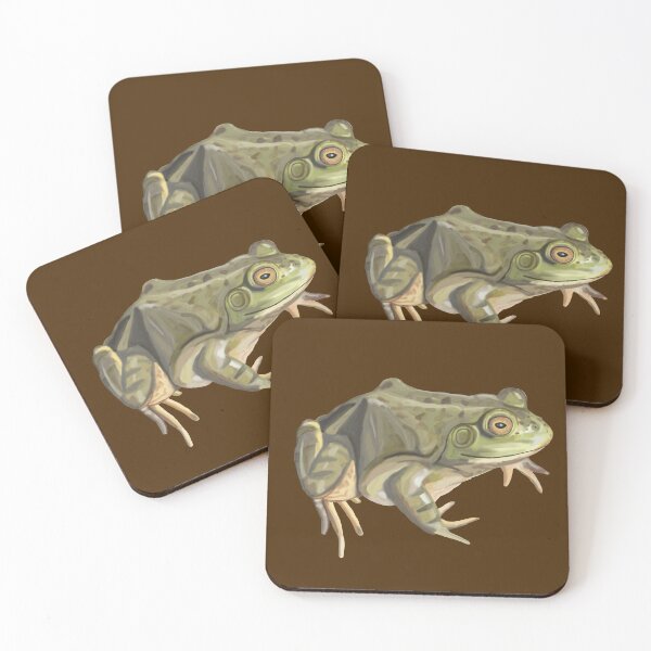 Item preview, American Bullfrog Watercolor designed and sold by Deborah Camp.