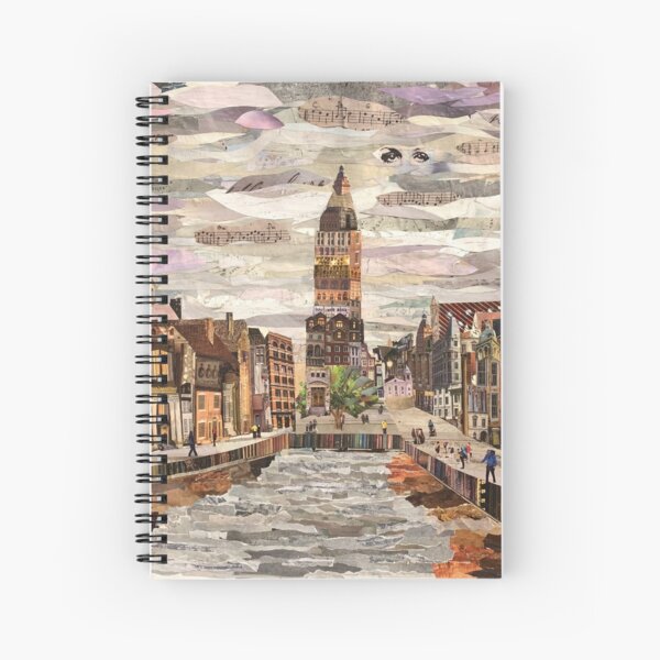 Bruges Spiral Notebook