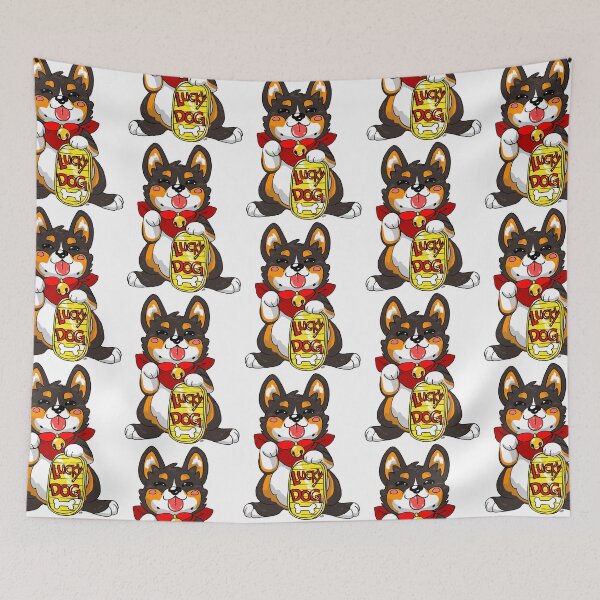 Item preview, Lucky Dog Corgi designed and sold by tanichan.