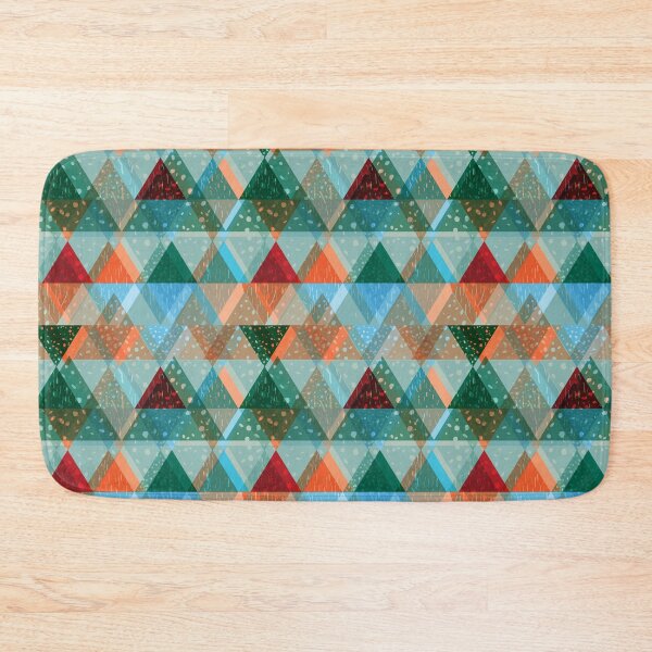 Item preview, Colorfull abstract background of triangles by designed and sold by izumaolya.