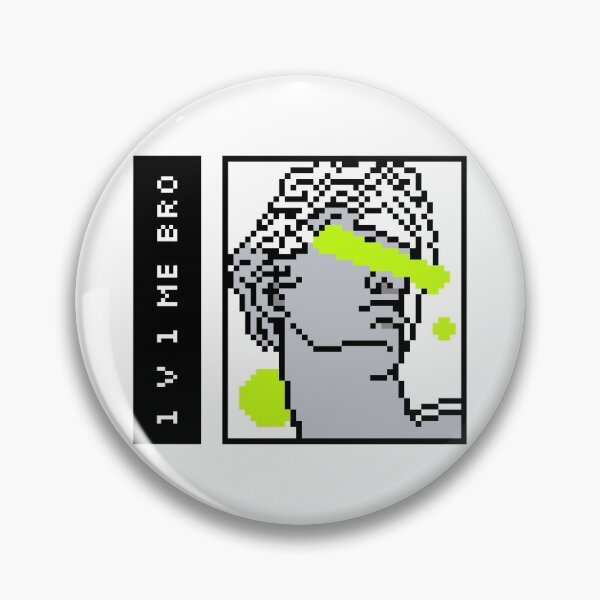 Artikelvorschau, 1 V 1 Me Bro Gesicht entworfen und verkauft von jimbotronics.
