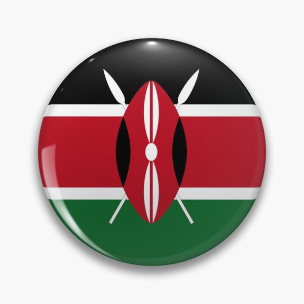 Item preview, Kenya flag designed and sold by Flags & Cie.