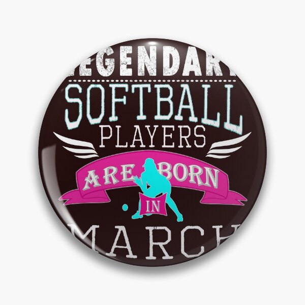 Item preview, Legendary Softball are born in March designed and sold by LGamble12345.