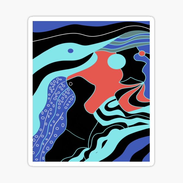 Sailor on the high seas Sticker