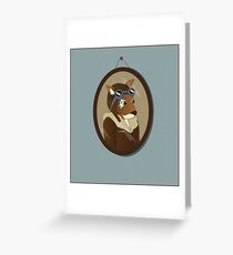 Fox Pilot Greeting Card