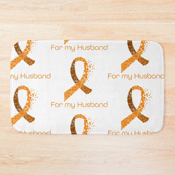 Item preview, Mask of Multiple Sclerosis (MS) awareness ribbon - I'm supporting you my Husband designed and sold by MustaFighter.