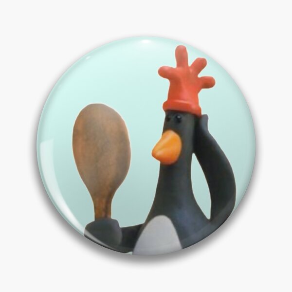 Wallace and gromit Feathers McGraw penguin Pin