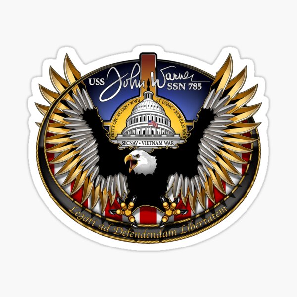 Uss John Warner Logo