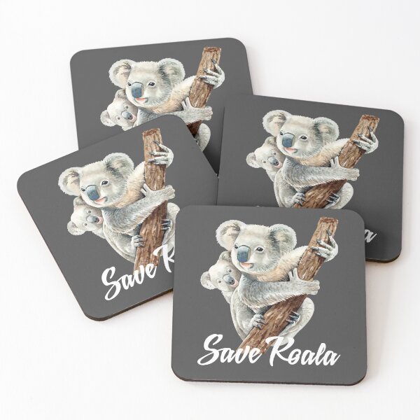 Item preview, Save Australian Koala T shirt, Cute Koala Graphic Design T-Shirt designed and sold by belmahdy.