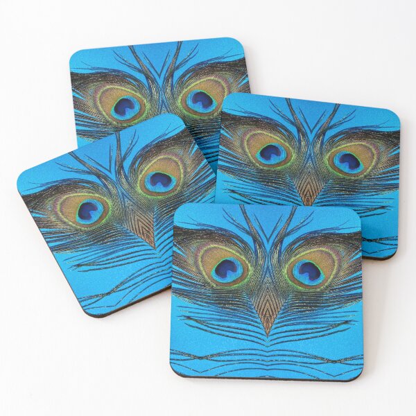 Item preview, Peacock Feather Face designed and sold by SanfordStudio.