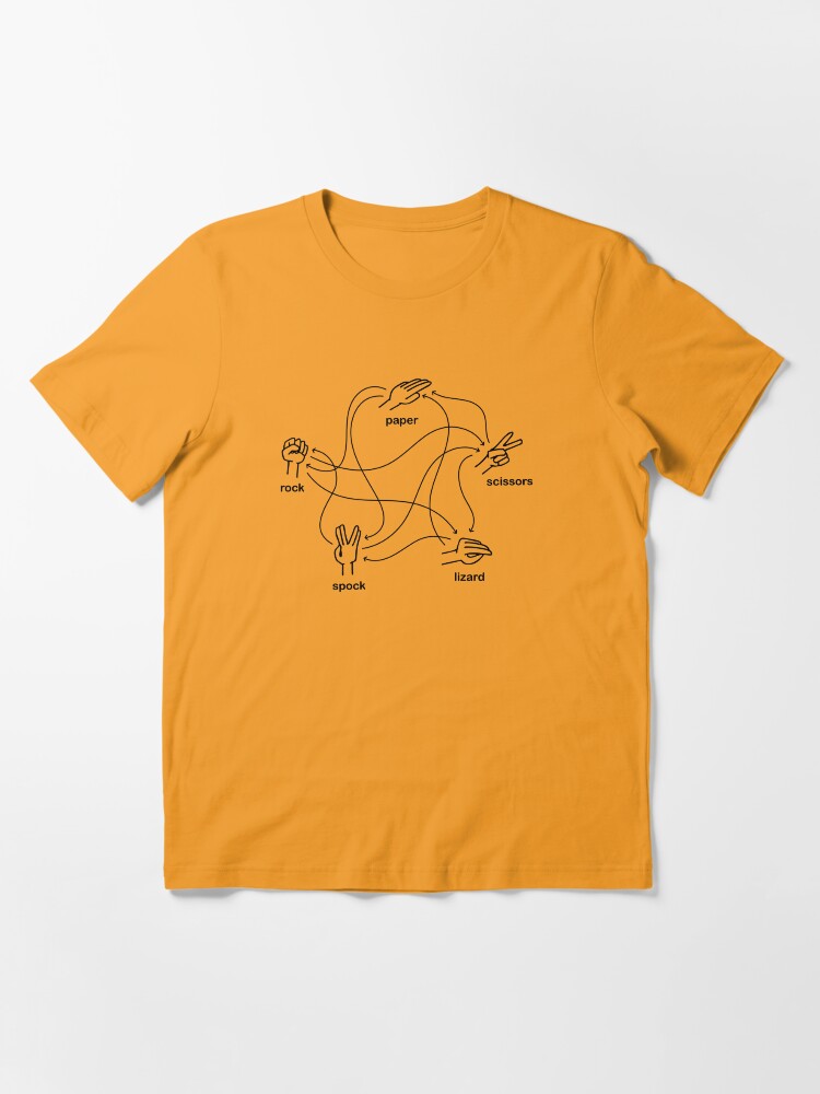 rock paper scissors lizard spock shirt