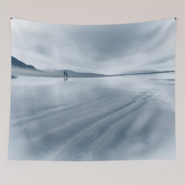 Item preview, Luskentyre Beach in the Rain Isle of Harris Scotland designed and sold by PhotosEcosse.