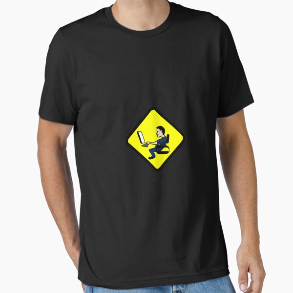 Item preview, Nice Coding man t-shirt designed and sold by Oussluka.
