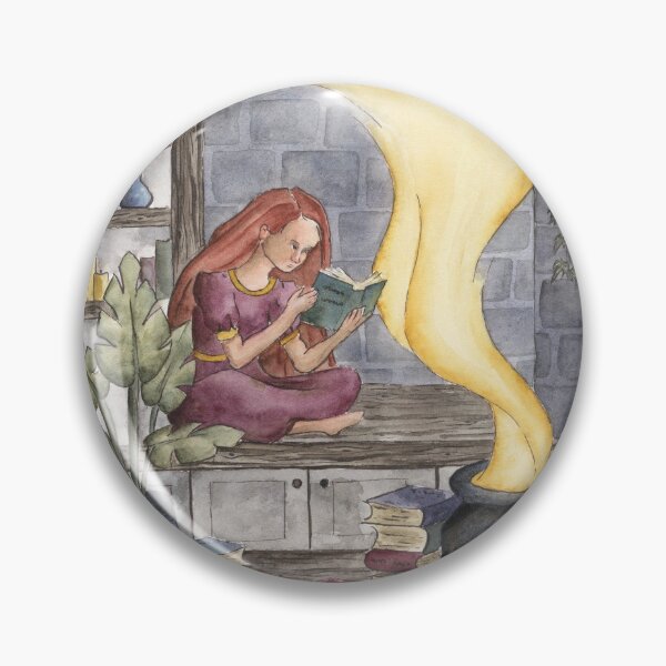 Item preview, Forest witch enchanting a Forest designed and sold by EylianaPainting.