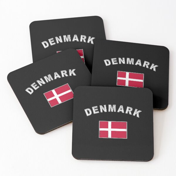 Item preview, Denmark Danish flag flag Copenhagen designed and sold by GeogDesigns.