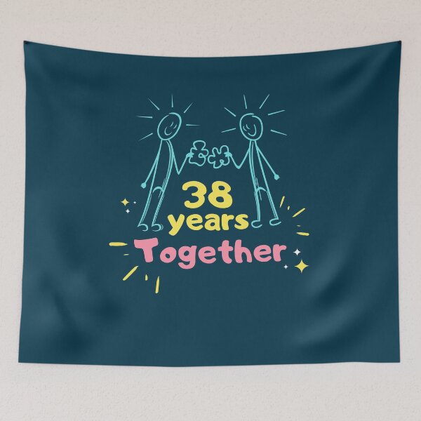Item preview, 38th year anniversary wedding gifts for couple ,mr and ms, wife,  lovers, valentine day. designed and sold by mustafatolba16.