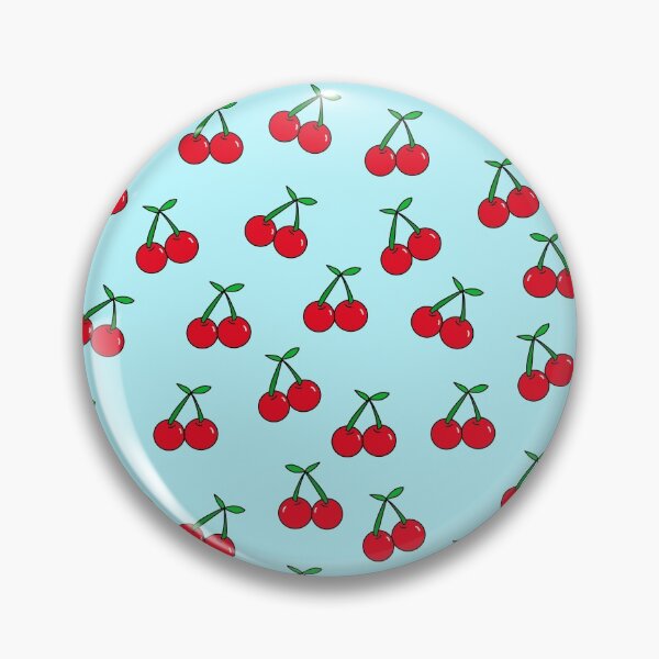 Item preview, Cherries 4 (on blue) designed and sold by SyPhelan.