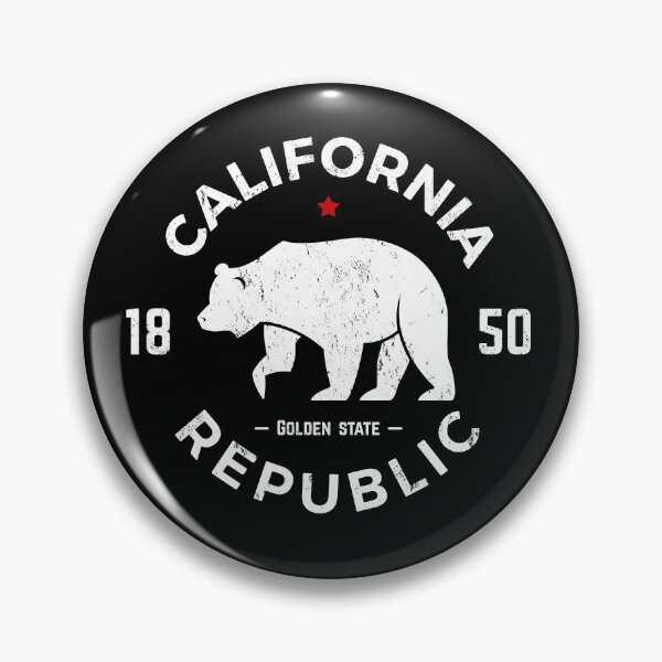 Item preview, California Republic State Bear 1850 Golden State designed and sold by cosfrog.