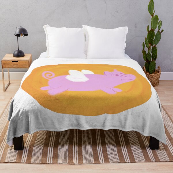 Item preview, Peggy Pig Goes Flying designed and sold by magicpixels.