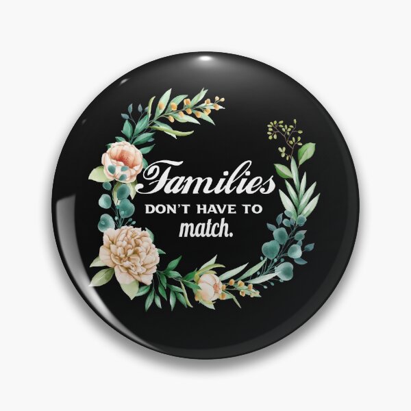Item preview, Families don't have to match cute family gift idea for mom ,dad &siblings,floral design designed and sold by delkh07.